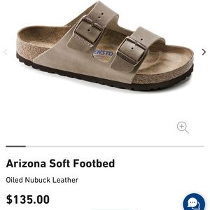 BRAND NEW BIRKENSTOCK ARIZONA